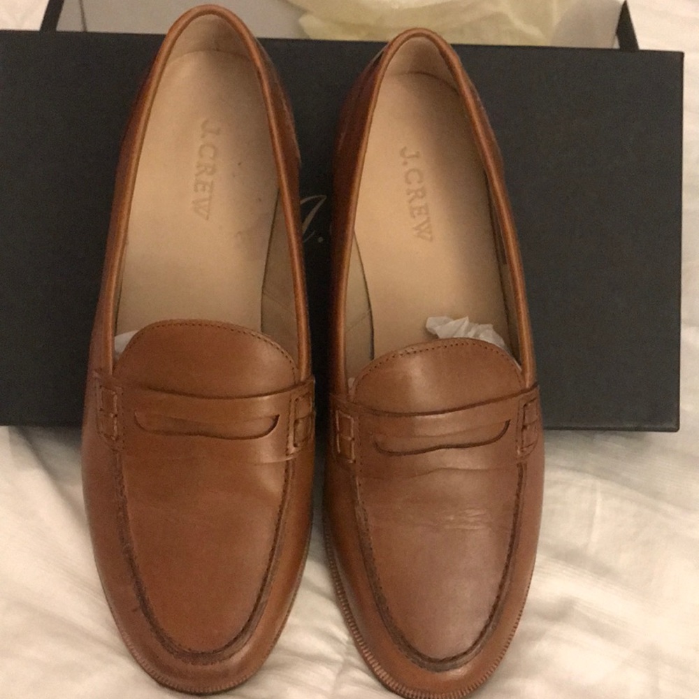 J.Crew Womens Classic Penny Loafers- size 7 1/2